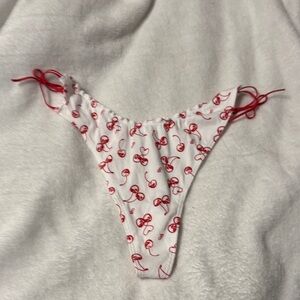 Victoria's Secret Red and White Panties
